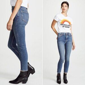 RE/DONE Levi's High Rise Ankle Crop Jeans - 28", made in the USA 🇺🇸